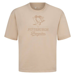 Pittsburgh Penguins Levelwear Shadow Surge Luxe Signature Knit T-Shirt - Khaki | US 203613992