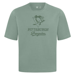 Pittsburgh Penguins Levelwear Shadow Surge Luxe Signature Knit T-Shirt - Green | US 203613993