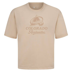 Colorado Avalanche Levelwear Shadow Surge Luxe Signature Knit T-Shirt - Khaki | US 203613999