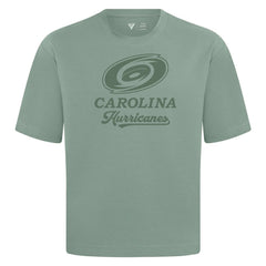 Carolina Hurricanes Levelwear Shadow Surge Luxe Signature Knit T-Shirt - Green | US 203614032