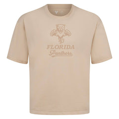 Florida Panthers Levelwear Shadow Surge Luxe Signature Knit T-Shirt - Khaki | US 203614035