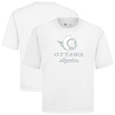Ottawa Senators Levelwear Shadow Surge Luxe Signature Knit T-Shirt - White | US 203614054