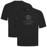 Ottawa Senators Levelwear Shadow Surge Luxe Signature Knit T-Shirt - Black | US 203614057