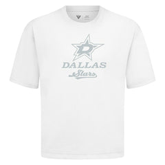 Dallas Stars Levelwear Shadow Surge Luxe Signature Knit T-Shirt - White | US 203614061