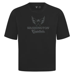 Washington Capitals Levelwear Shadow Surge Luxe Signature Knit T-Shirt - Black | US 203614062