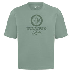 Winnipeg Jets Levelwear Shadow Surge Luxe Signature Knit T-Shirt - Green | US 203614076