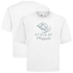 Utah Mammoth Levelwear Shadow Surge Luxe Signature Knit T-Shirt - White | US 203614083