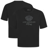 Los Angeles Kings Levelwear Shadow Surge Luxe Signature Knit T-Shirt - Black | US 203614093