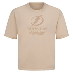 Tampa Bay Lightning Levelwear Shadow Surge Luxe Signature Knit T-Shirt - Khaki | US 203614096