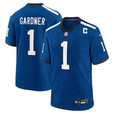 Ahmad Sauce Gardner Indianapolis Colts Alternate 2 Indiana Nights Game Jersey - Heather Royal Jerseys