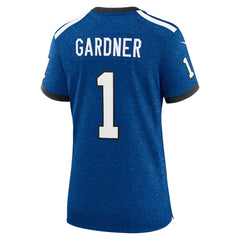 Ahmad Sauce Gardner Indianapolis Colts Women's Alternate 2 Indiana Nights Game Jersey - Heather Royal Jerseys