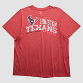 Houston Texans Reebok 2000s T-shirt - Red T-shirts