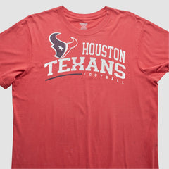 Houston Texans Reebok 2000s T-shirt - Red T-shirts