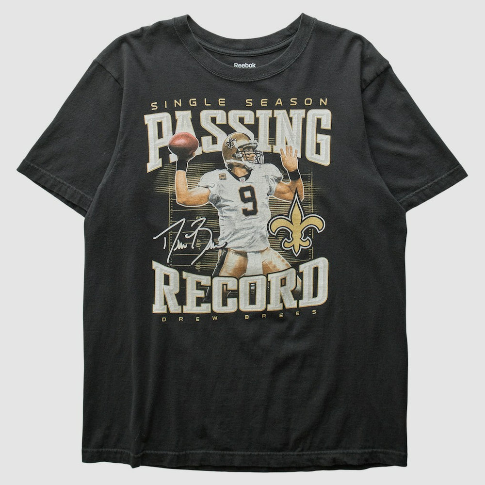 New Orleans Saints Reebok 2010s T-shirt - Black T-shirts