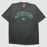 New York Jets Reebok 2000s T-shirt - Charcoal T-shirts