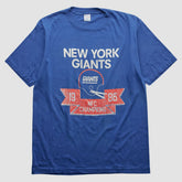 New York Giants Champion 1986 T-shirt - Blue T-shirts