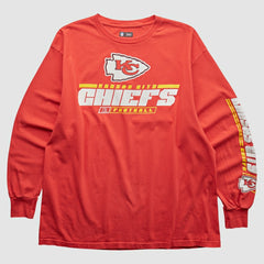 Kansas City Chiefs NFL 2010s Long Sleeve T-shirt - Red T-shirts