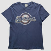 Milwaukee Brewers MLB 2000s T-shirt - Navy - Vintage T-shirts