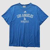 Los Angeles Dodgers Adidas 2000s T-shirt - Blue - XVintage T-shirts