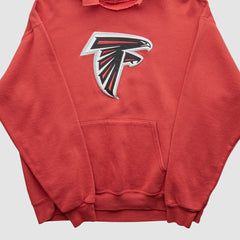 Atlanta Falcons 2000s Hooded Pullover Sweatshirt - Red Pullover