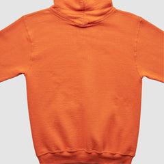 Cleveland Browns Russell 90s Hooded Pullover Sweatshirt - Orange Pullover