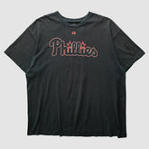 Philadelphia Phillies Majestic 2010s T-shirt - Black - Vintage T-shirts