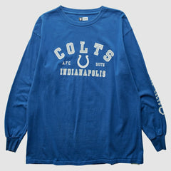 Indianapolis Colts NFL 2000s Long Sleeve T-shirt - Blue T-shirts
