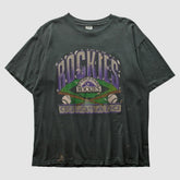 Colorado Rockies Salem 90s T-shirt - Black - Vintage T-shirts