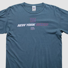 New York Giants NFL 2000s Long Sleeve T-shirt - Blue T-shirts