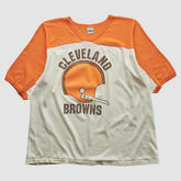Cleveland Browns The Knits 80s T-shirt - White T-shirts