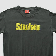 Pittsburgh Steelers NFL 2000s Long Sleeve T-shirt - Black T-shirts