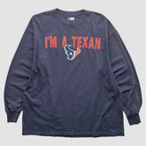 Houston Texans NFL 2010s Long Sleeve T-shirt - Navy T-shirts