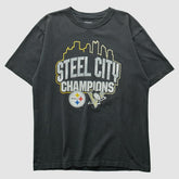 Pittsburgh Steelers Reebok 2009 T-shirt - Charcoal T-shirts
