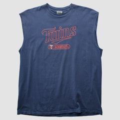 Minnesota Twins MLB 2000s Tank - Navy - Vintage Tanks