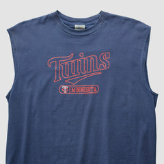 Minnesota Twins MLB 2000s Tank - Navy - Vintage Tanks