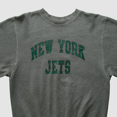 New York Jets Champion 2000s Pullover Sweatshirt - Charcoal Pullover