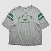 New York Jets Lee Sport 90s T-shirt - Gray T-shirts