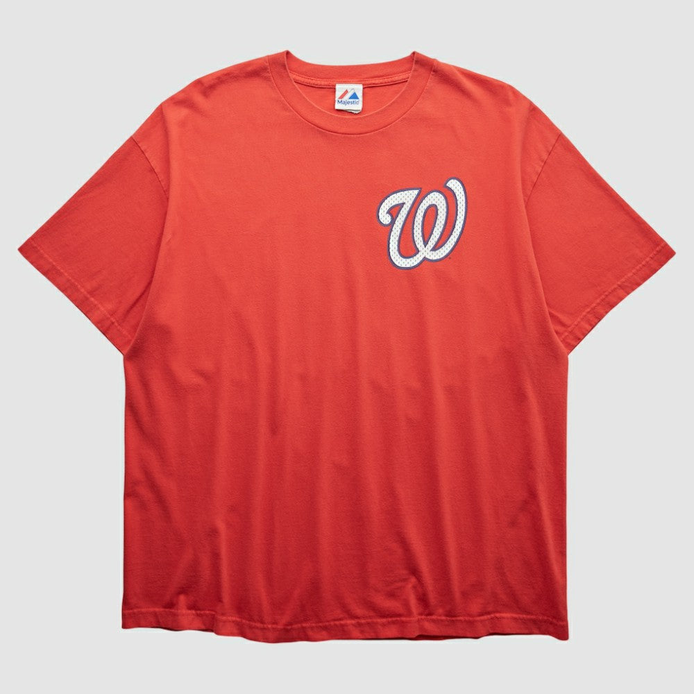 Washington Nationals 2000s T-shirt - Red - XVintage T-shirts