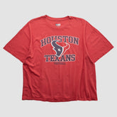 Houston Texans NFL 2000s T-shirt - Red T-shirts