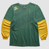 Green Bay Packers NFL 2010s Long Sleeve T-shirt - Green T-shirts