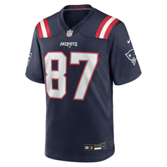 Rob Gronkowski New England Patriots Team Retired Player Game Jersey - Navy Jerseys
