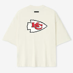 Kansas City Chiefs Fear of God x NFL Unisex 3/4-Sleeve T-Shirt - Cream T-shirts