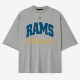 Los Angeles Rams Fear of God x NFL Unisex 3/4-Sleeve T-Shirt - Heather Gray T-shirts