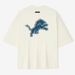 Detroit Lions Fear of God x NFL Unisex 3/4-Sleeve T-Shirt - Cream T-shirts