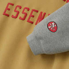 San Francisco 49ers Fear of God x NFL Unisex Sport Hoodie - Gold/Heather Gray Hoodies