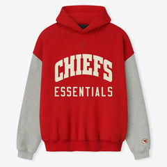 Kansas City Chiefs Fear of God x NFL Unisex Sport Hoodie - Red/Heather Gray Hoodies