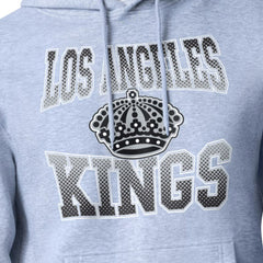 Los Angeles Kings Starter Comic Style Team Graphic Hoodie - Gray | US 203639622