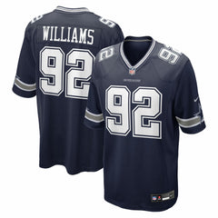Quinnen Williams Dallas Cowboys Team Game Jersey - Navy Jerseys