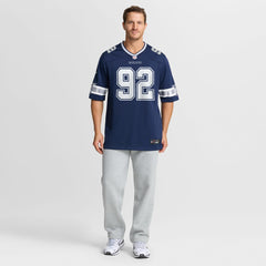 Quinnen Williams Dallas Cowboys Team Game Jersey - Navy Jerseys