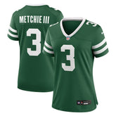John Metchie III New York Jets Women's Team Game Jersey - Legacy Green Jerseys
